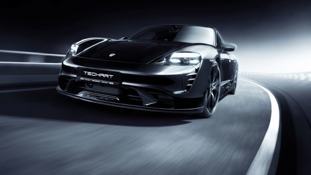 TechArt Porsche Taycan Aerokit Carbon Fiber