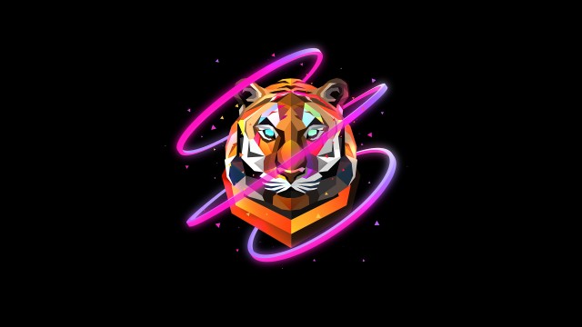 Tiger Low poly
