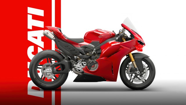 Ducati Panigale V4 S Red aesthetic