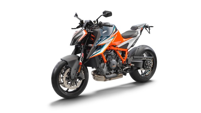 KTM 1290 Super Duke RR White background
