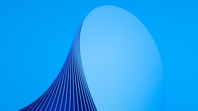 3D background Blue background