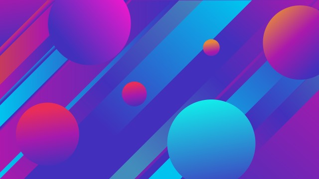 3D background Colorful gradients