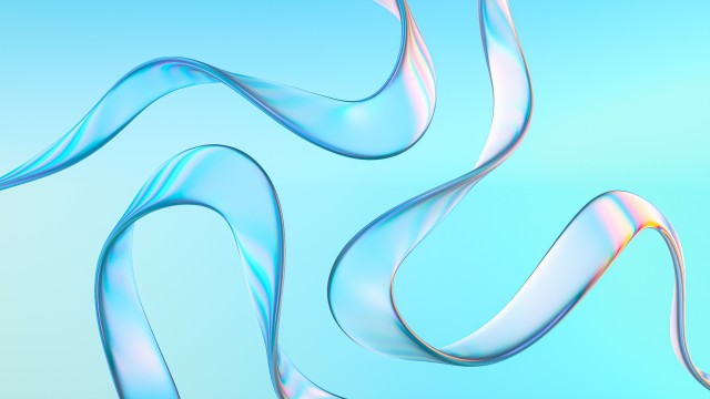3D background Cyan