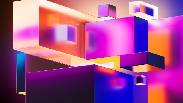 3D background Geometric