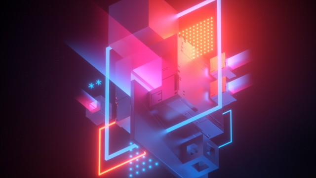 3D cubes 3D model