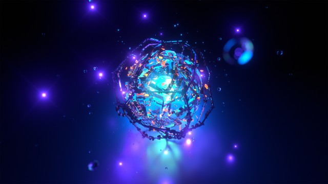 3D Render Abstract background