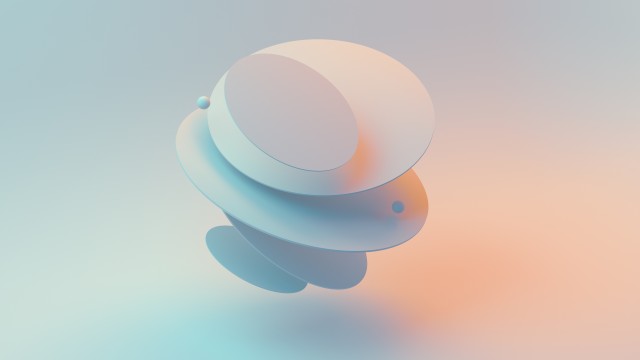 3D Render Gradient background