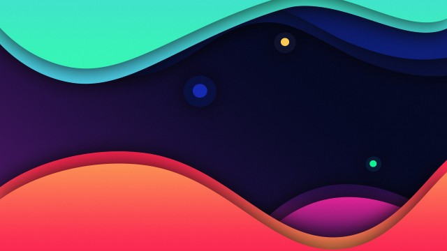 Abstract Waves Gradient background
