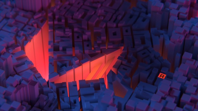 AMD Radeon Abstract background