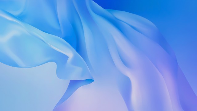 Android 10 Blue abstract