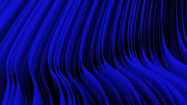 Blue abstract Layers