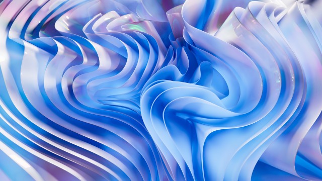 Blue aesthetic Abstract art