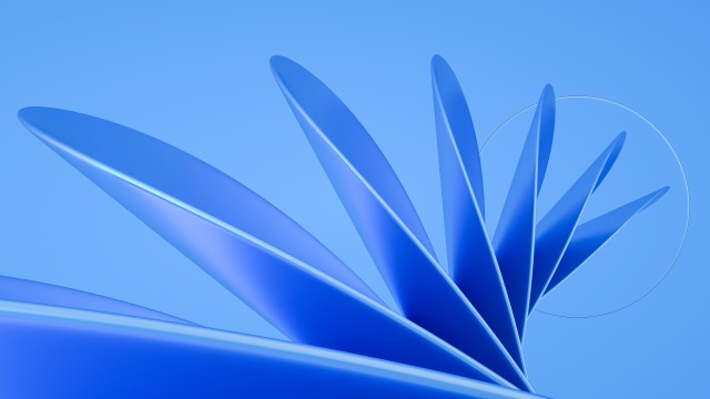 Blue background Glass