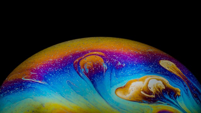 Bubble Planet Soap Bubble
