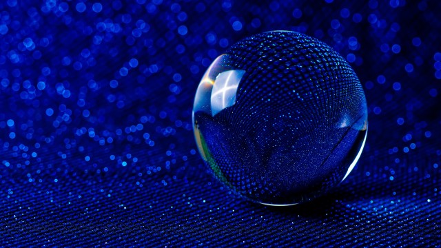 Crystal Ball Blue aesthetic