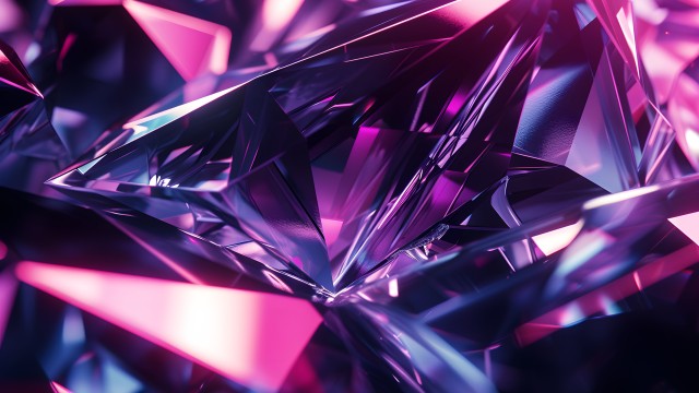 Crystals Purple aesthetic