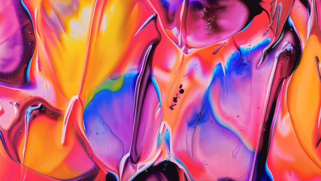 Fluid art Vibrant