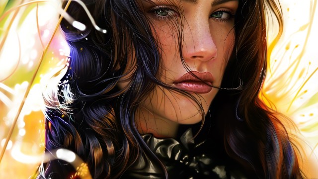 Beautiful woman Illustration