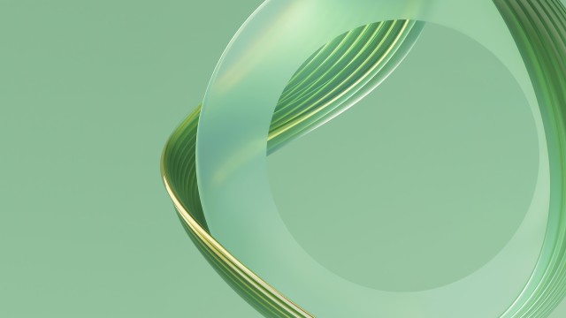 Green abstract Aesthetic