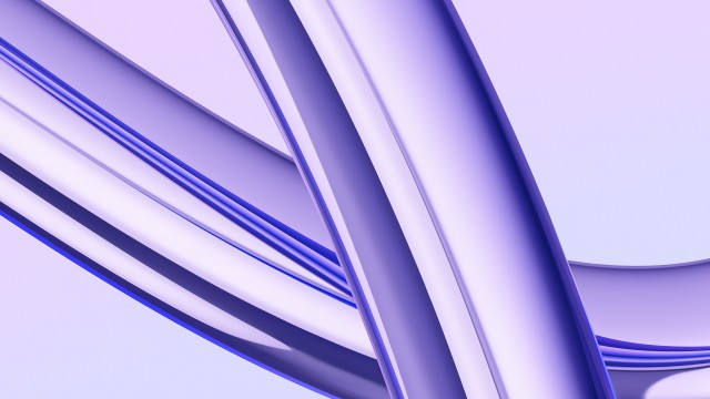 iMac 2023 Purple abstract