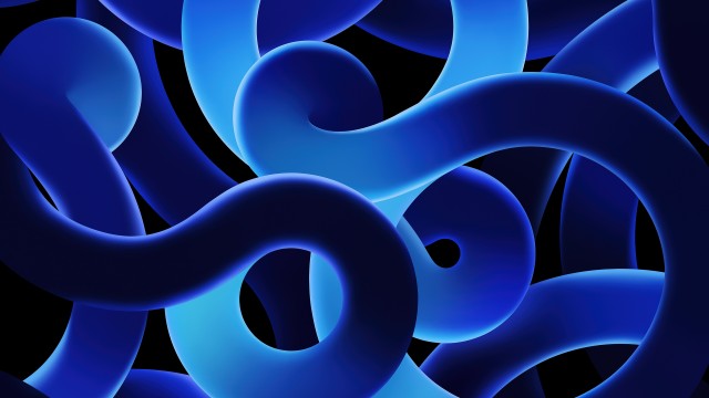 iPad Air 2022 Blue background