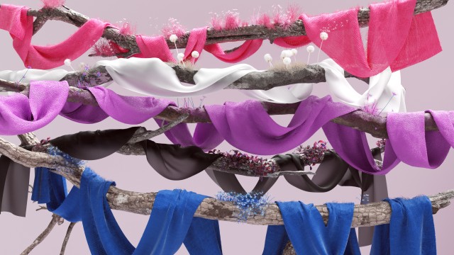 Microsoft Pride Colorful ribbons