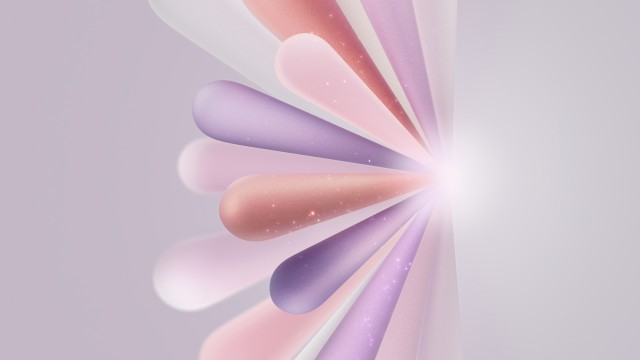 Pastel colors Abstract design