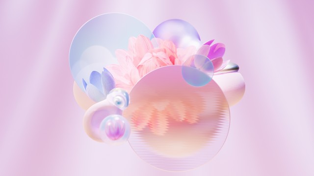 Pastel colors Floral designs
