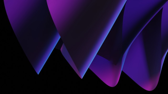 Purple abstract Black background