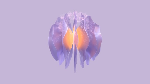 Purple abstract Huawei Mate X3