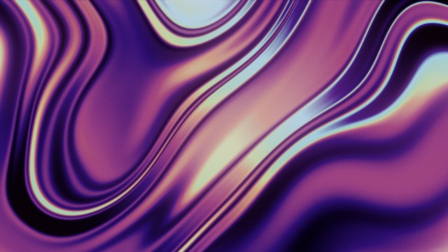 Purple Abstract Waves