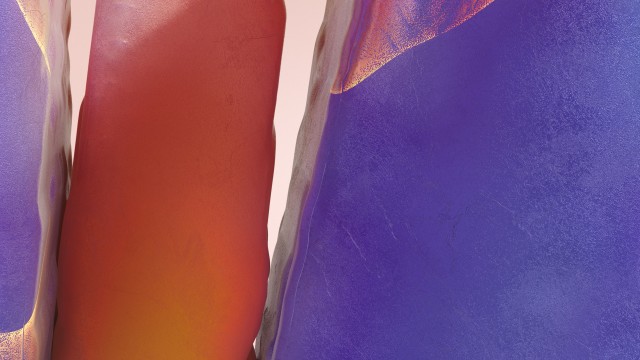 Samsung Galaxy Note 20 Ultra Orange abstract