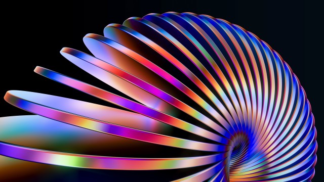 Slinky 3D Render