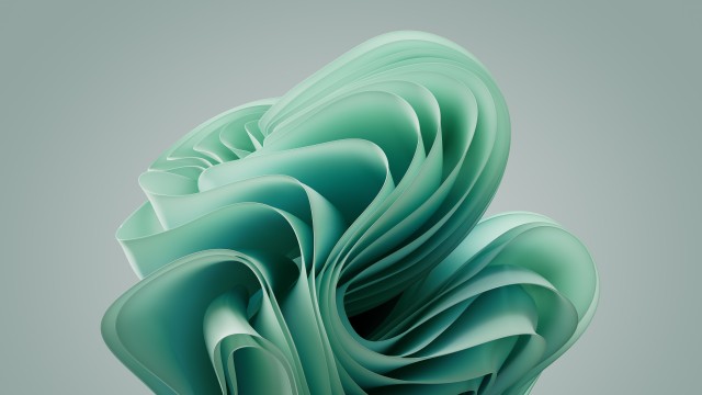 Surface Laptop 5 Teal abstract
