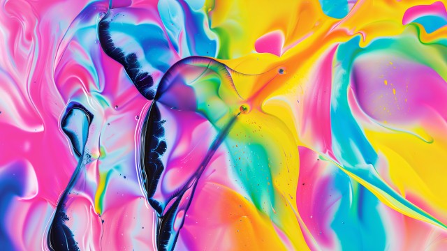 Vibrant Liquid art