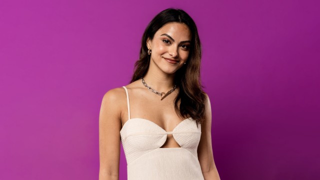Camila Mendes Purple background