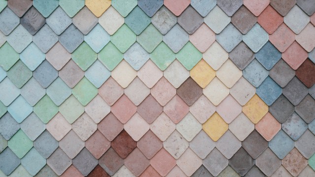 Wall tiles Pastel background