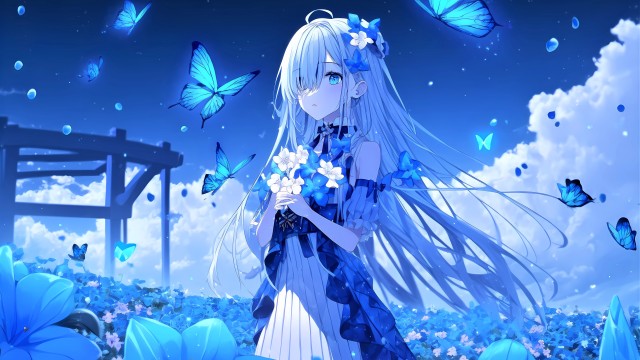 Anime girl Beautiful