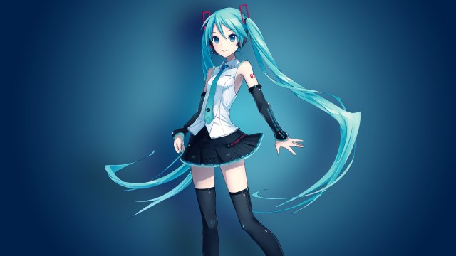 Anime girl Hatsune Miku