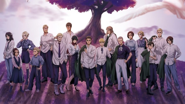 Attack on Titan Purple aesthetic