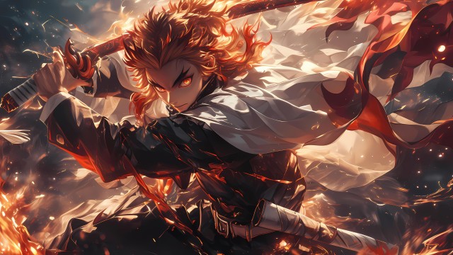 Demon Slayer Kimetsu no Yaiba Kyojuro Rengoku