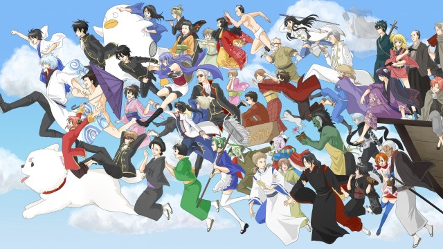Gintama Character art