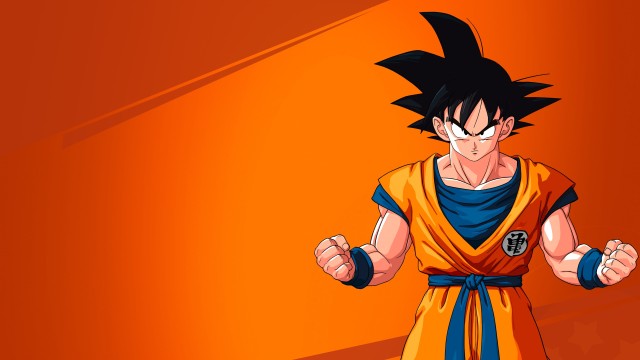 Goku Orange background