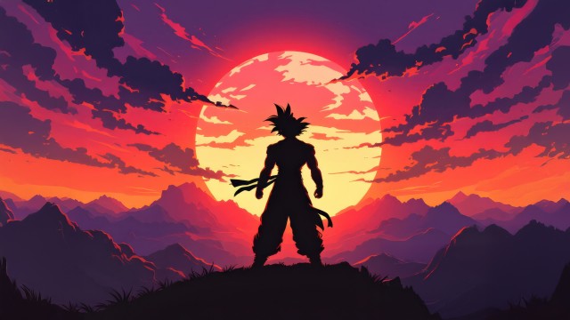 Goku Silhouette