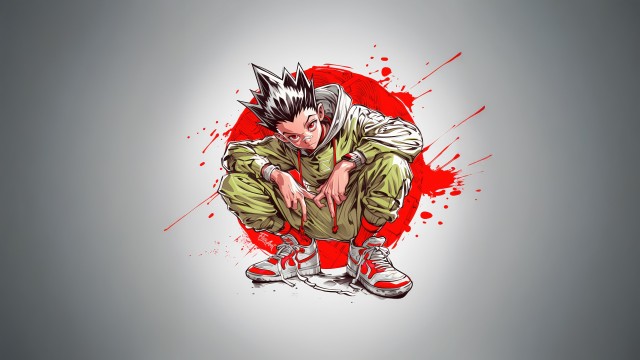 Gon Freecss AI art
