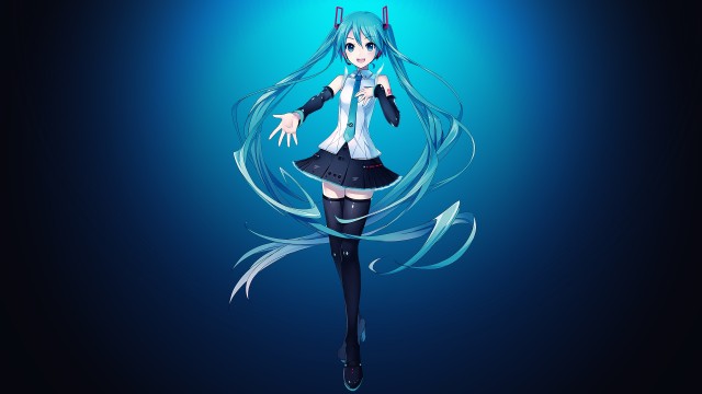 Hatsune Miku Deep blue