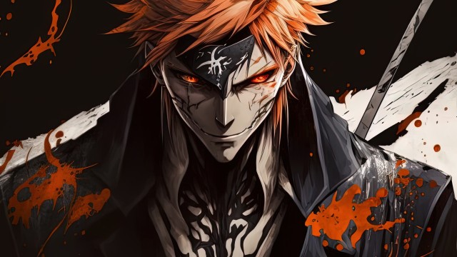 Ichigo Kurosaki AI art