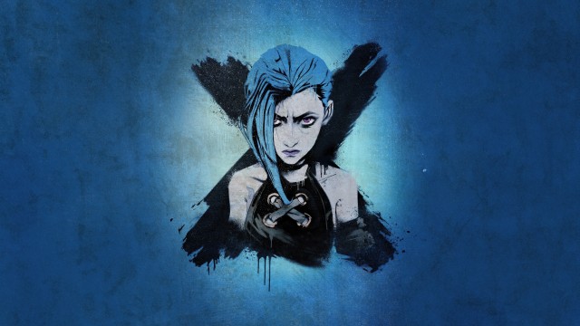 Jinx Blue aesthetic