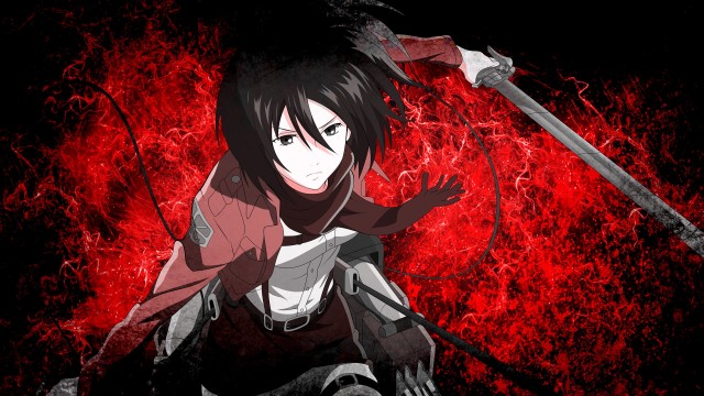 Mikasa Ackerman Attack on Titan 5K