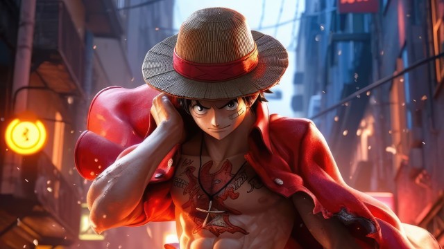 Monkey D. Luffy Digital Art